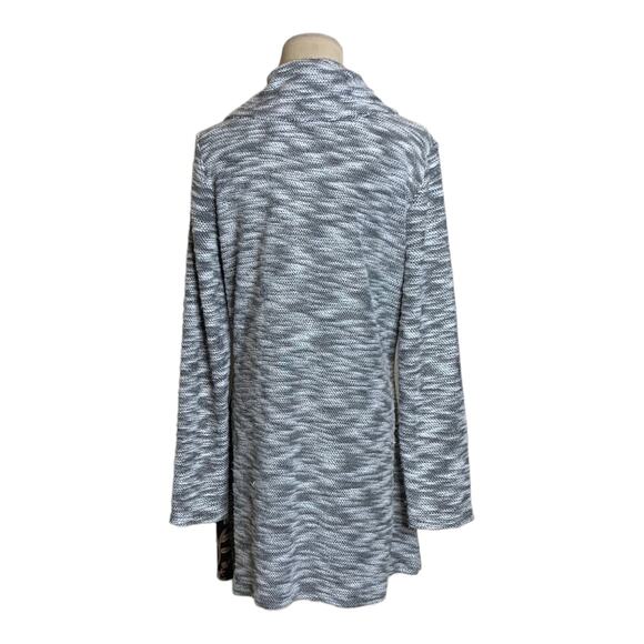 Luii gray patchwork long sleeves button cardigan size Small - Picture 2 of 10